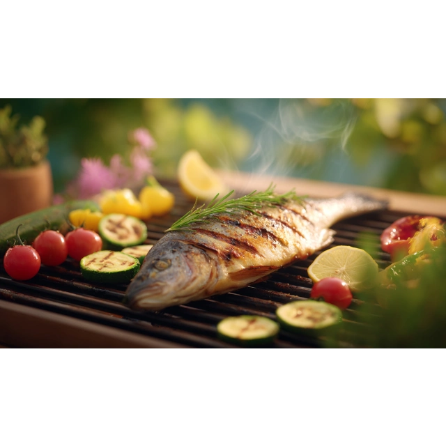 Рыба на мангале: просто, вкусно и полезно